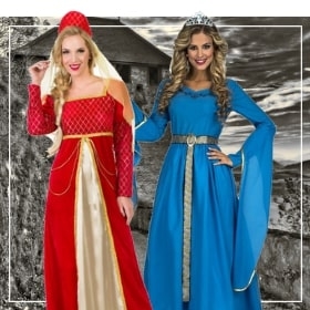 Mittelalterliche Kostüme für Damen
