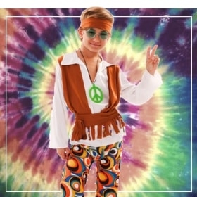 Hippie Kostüme für Jungen