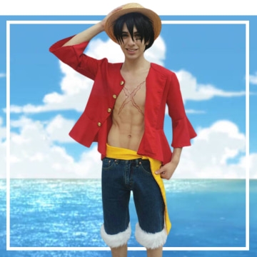 One Piece Luffy Kostüme